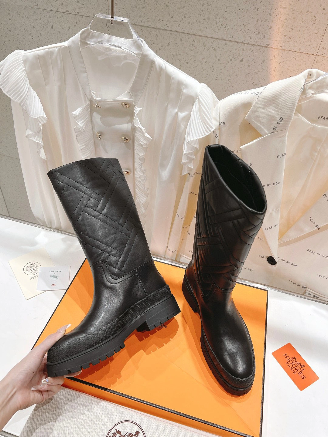 coco- heel height 3.5 cm ， Calfskin Sheepskin item:B-X198J1942